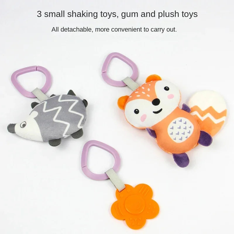 Baby Car Seat Toy Seat Pendant Early Active Toy Kick and Play Car Seat Toys Infants Sensory Activity Rattles Toddler Toys Gifts