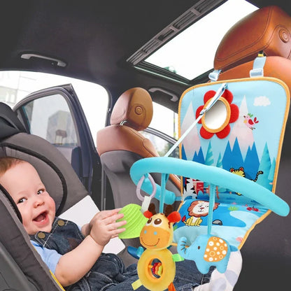 Baby Car Seat Toy Seat Pendant Early Active Toy Kick and Play Car Seat Toys Infants Sensory Activity Rattles Toddler Toys Gifts