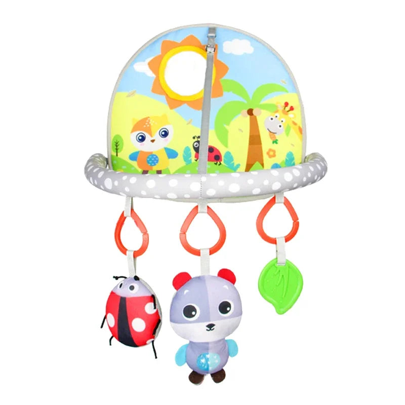 Baby Car Seat Toy Seat Pendant Early Active Toy Kick and Play Car Seat Toys Infants Sensory Activity Rattles Toddler Toys Gifts