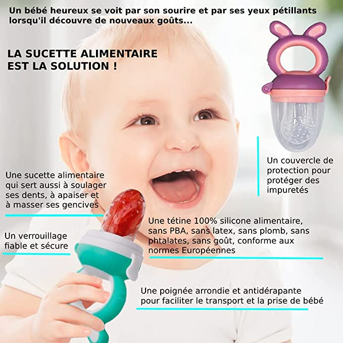 Baby Fruit Feeder™ Sucette alimentaire à fruits