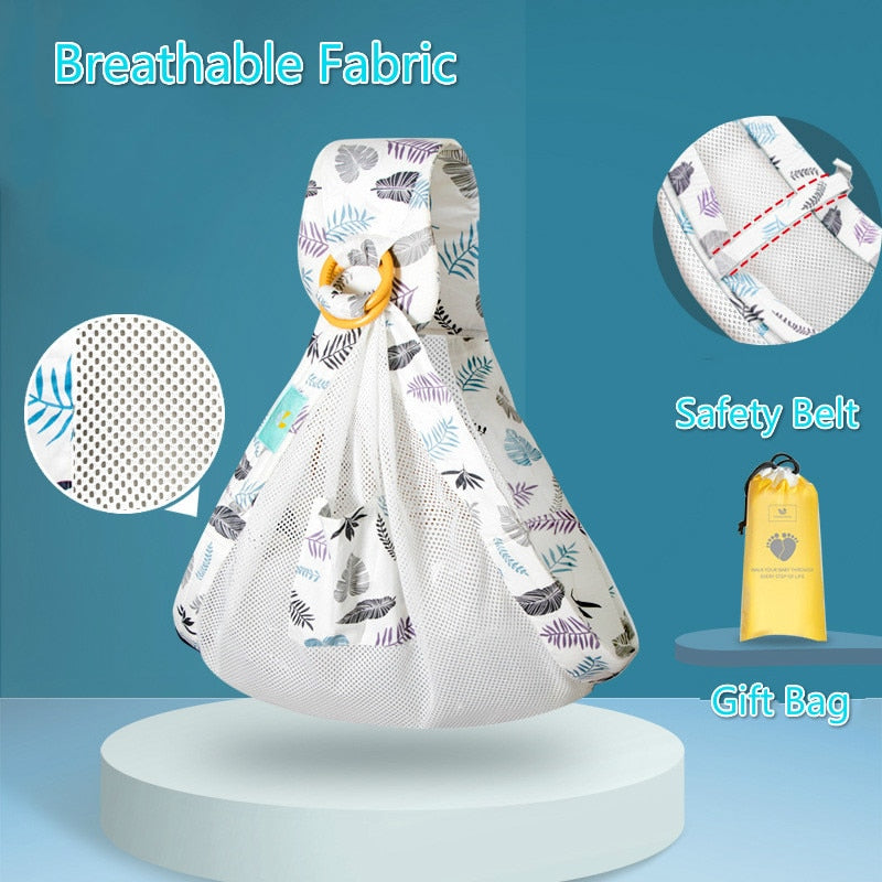 BabyWrap™  Écharpe pour nouveau-né à double usage |Maman