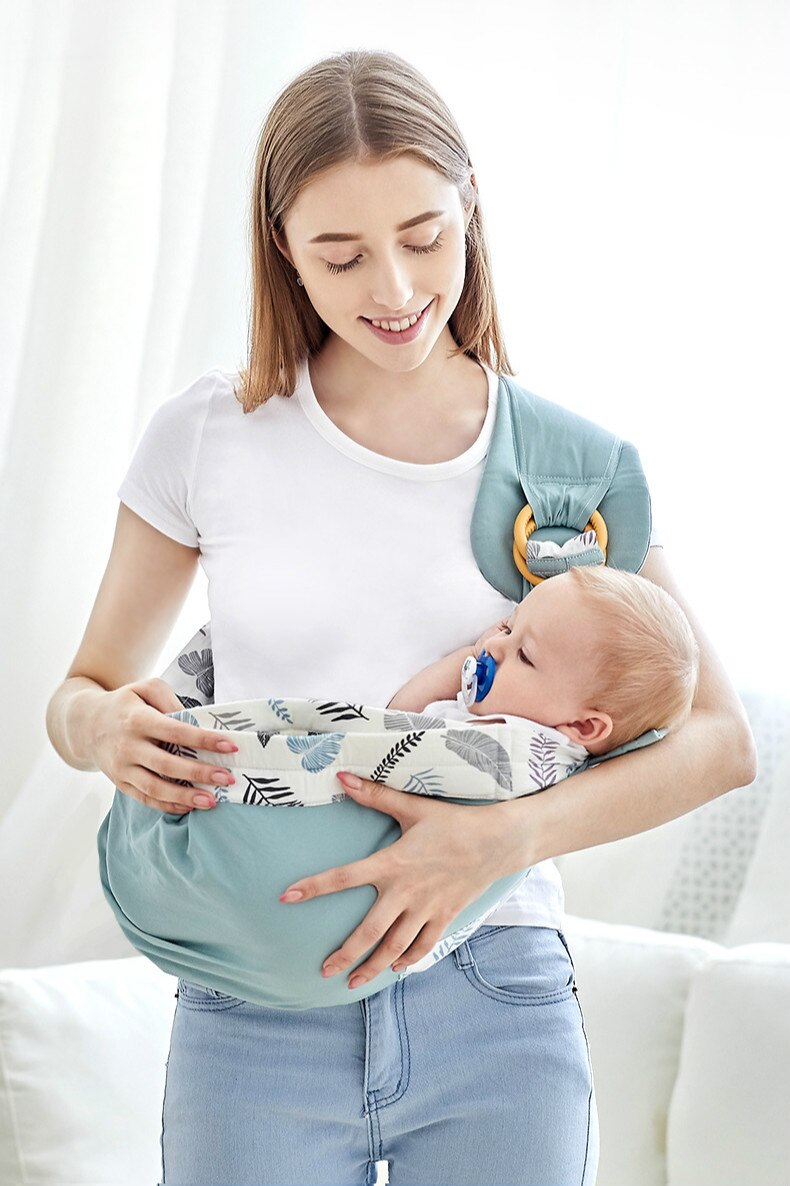 BabyWrap™  Écharpe pour nouveau-né à double usage |Maman