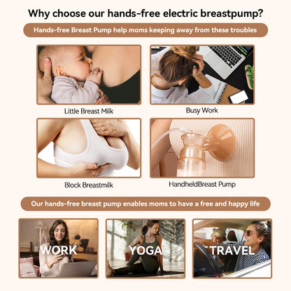 Wearable Breast Pump™Tire- lait électrique