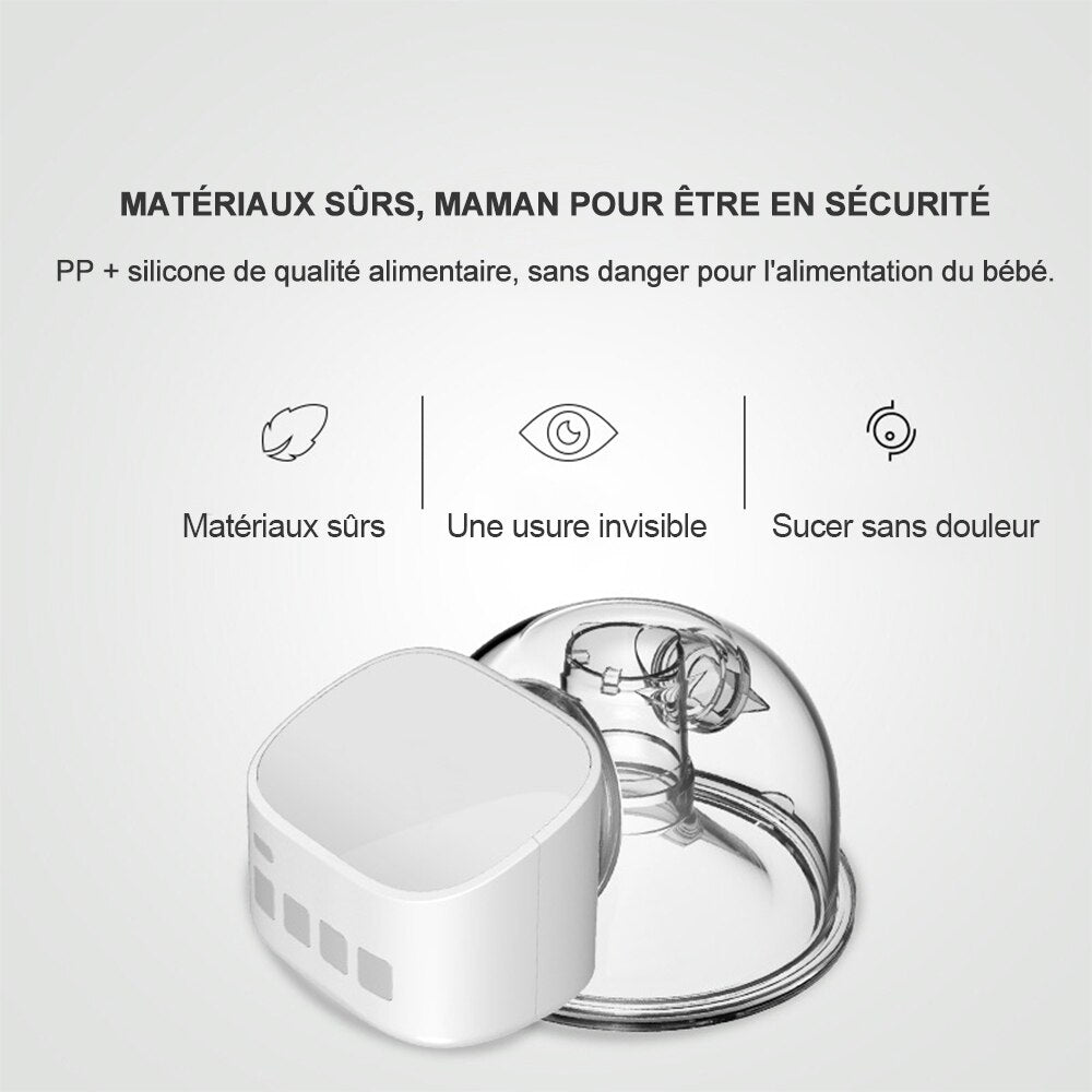 Wearable Breast Pump™Tire- lait électrique