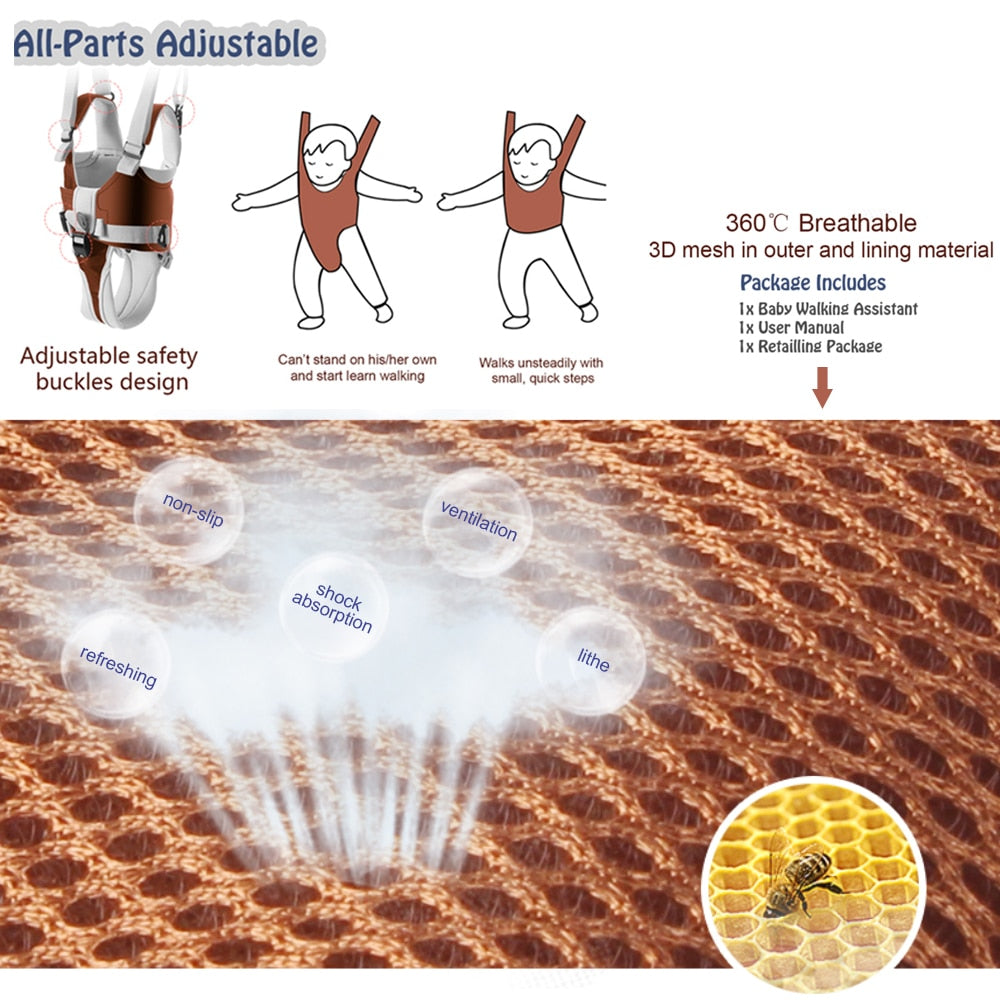 Baby Walking Harness™  Ceinture de sécurité pour bébé